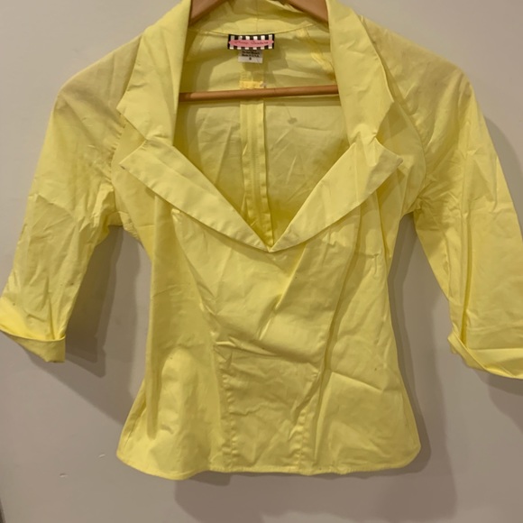 Pinup couture fitted flowers with plunging neckline - Picture 1 of 2